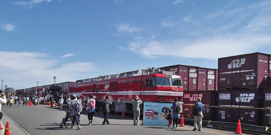 鉄道フェスティバル2015の展示車両