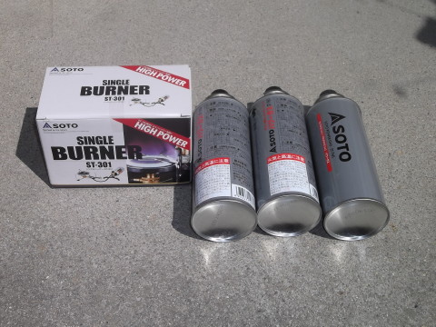 SOTO　シングルバーナー