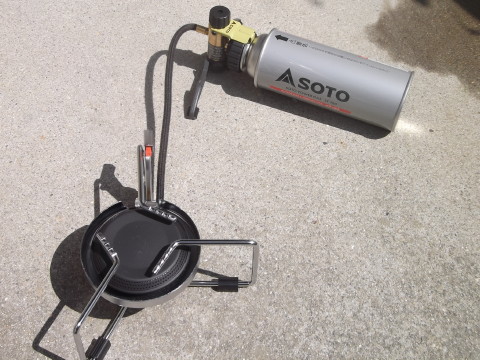 SOTO　シングルバーナーを組み立ててみた