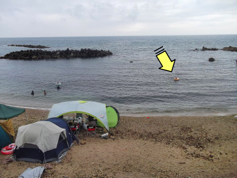 笹川流れで海遊び2014