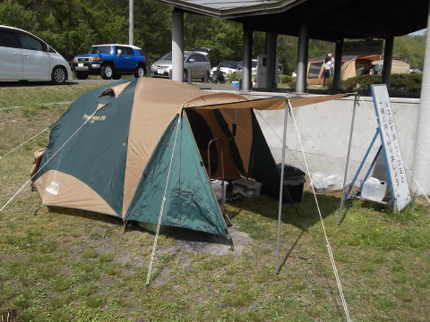 コールマンの「タフドーム210」を設置してみた