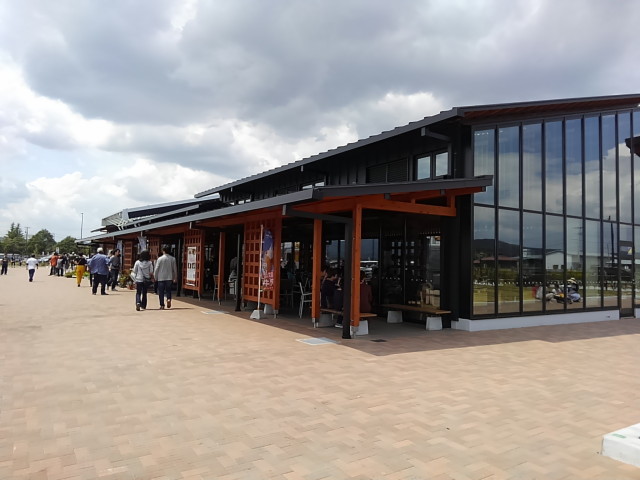 キャンプの帰りに立ち寄った「道の駅かくだ」