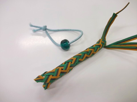 ガラス玉が完成