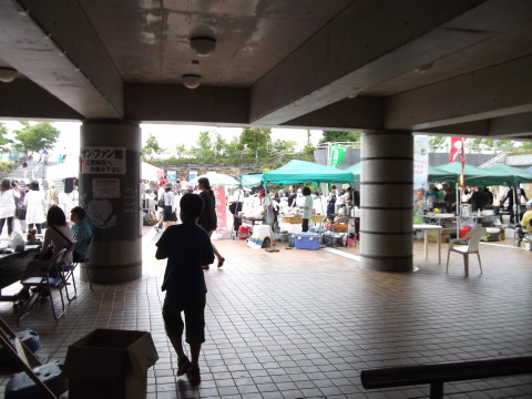 サンファン館に入ると，何やらイベントやってるみたい