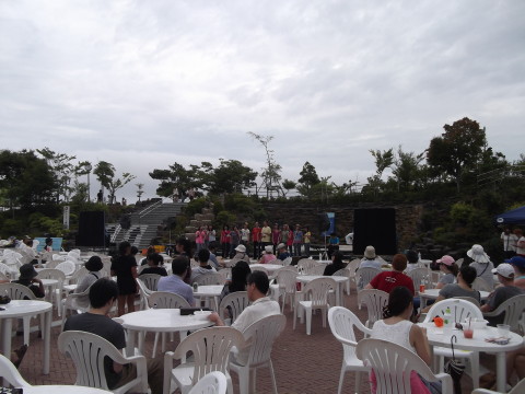 石巻ゴスペルフェスティバルのステージショー