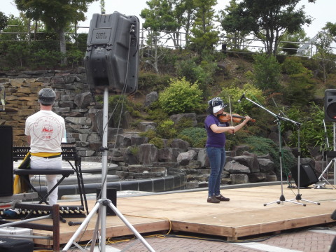 石巻ゴスペルフェスティバルのステージショー