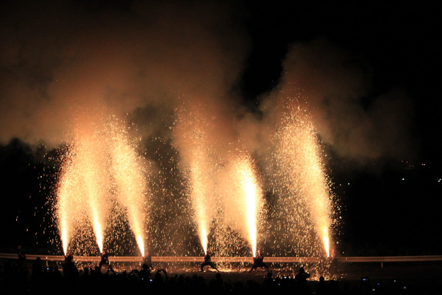 手筒花火（6人）