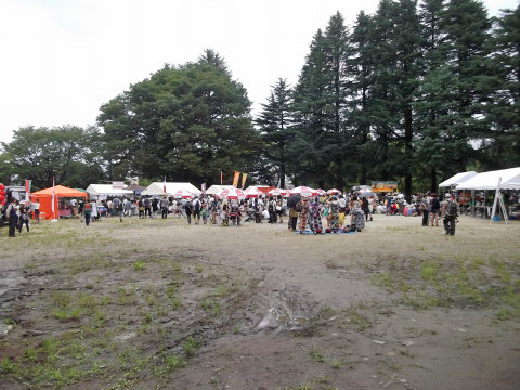 ストリートジャズフェスティバルの西公園会場「ワールドキッチン」