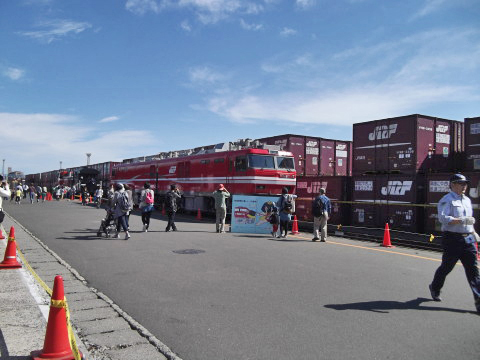 鉄道フェスティバルin東北2015に展示されていた電車