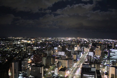 ＡＥＲ展望スペースから見る夜景