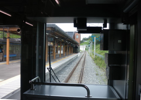 震災後復興した野蒜駅