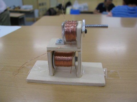 ボビンに巻き終わった状態