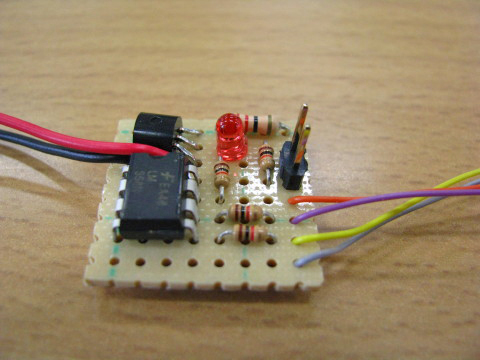 コイルの磁力を制御する基盤