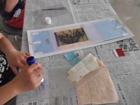 掛け軸作り体験