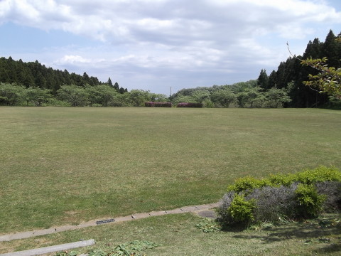 グリーンピア岩沼の芝生広場