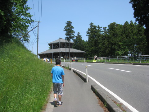 大亀山森林公園の管理棟