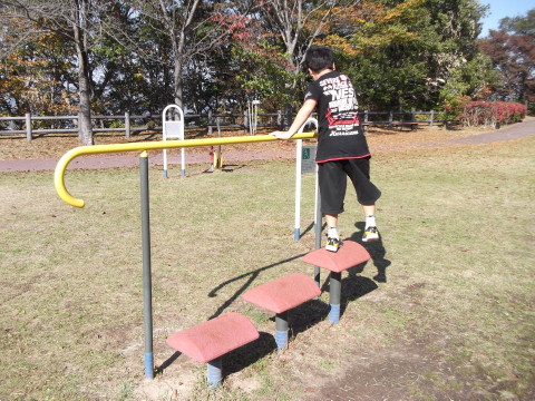 海の見える丘公園（名取市）の運動遊具